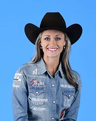 Stevi Hillman – Weatherford, Texas ($105,335) 4-time WNFR qualifier