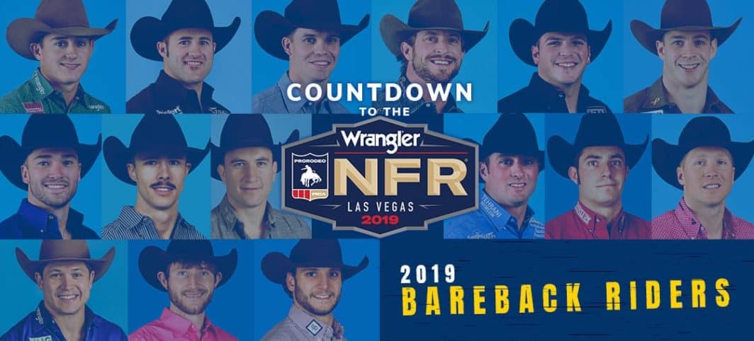 2019 Wrangler NFR Top 15 Bareback Riders