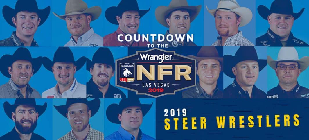 2019 Wrangler NFR Top 15 Steer Wrestlers