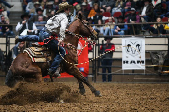 Ty Harris falls to fourth in PRCA with two rounds to go