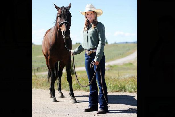Butte's Braleigh Garrett preparing for competition at National High School Rodeo Finals