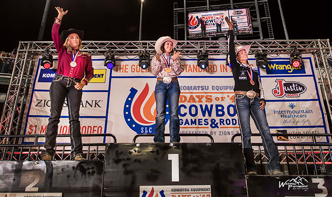 Gold Medals Awarded at Days of '47 Cowboy Games and Rodeo