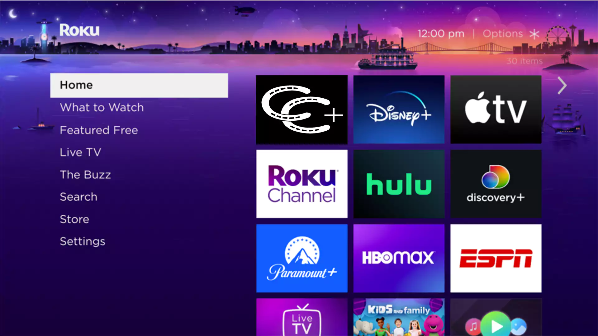 Guide to watch the NFR actions on Roku Device